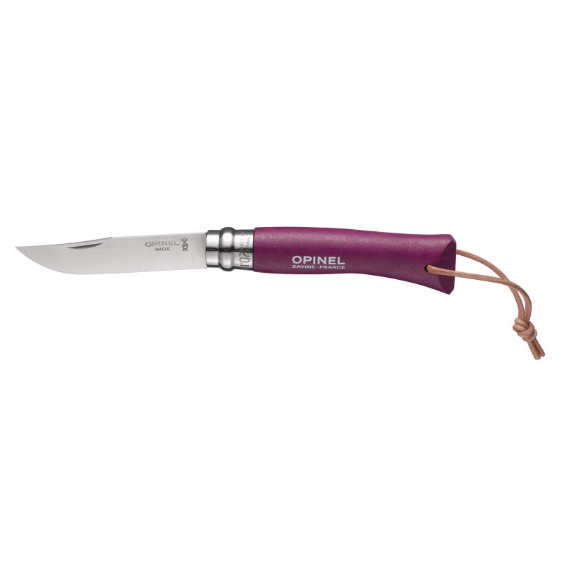 COUTEAU OPINEL N°7 AUBERGINEArmurerie PBG 62 Couteaux opinel