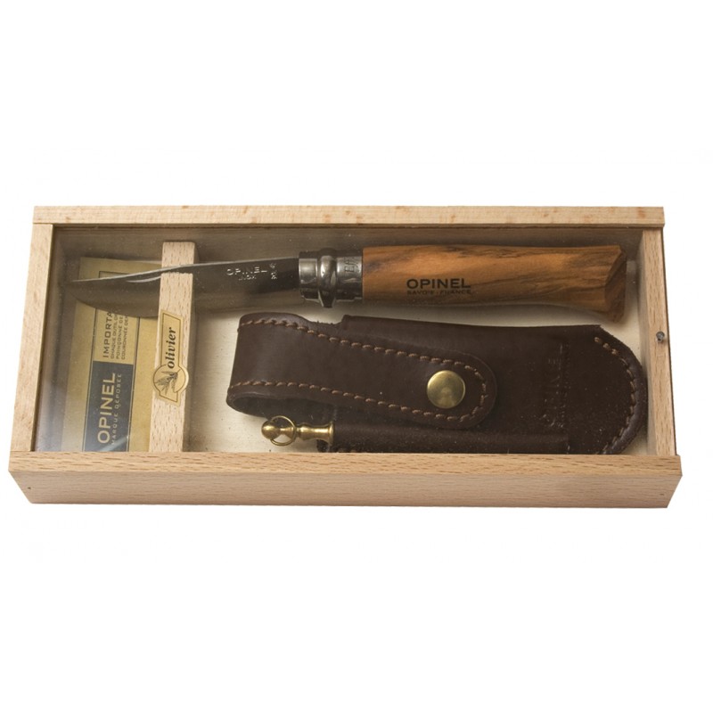 COFFRET COUTEAU OPINEL N°8Armurerie PBG 62 Couteaux opinel