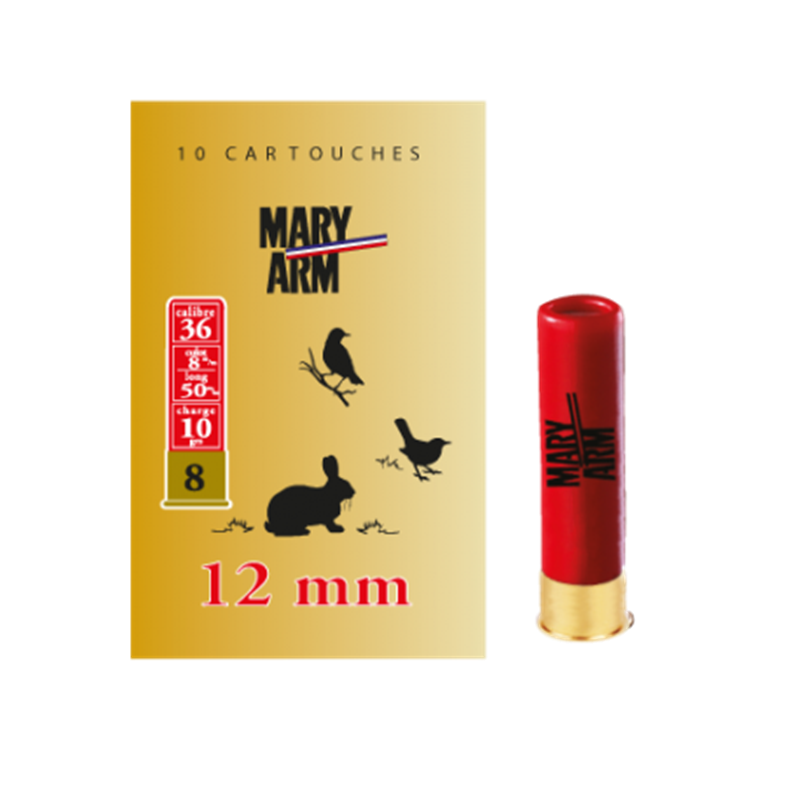 MARY 12M/M X10Armurerie PBG 62 Munitions petits calibres