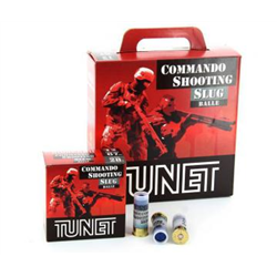 TUNET COMMANDO SHOOTING SLUG 12 28G X100 PROMO PAR QUANTITE