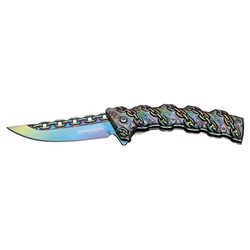 COUTEAU MAGNUM BOKER CHAINED RAINBOW