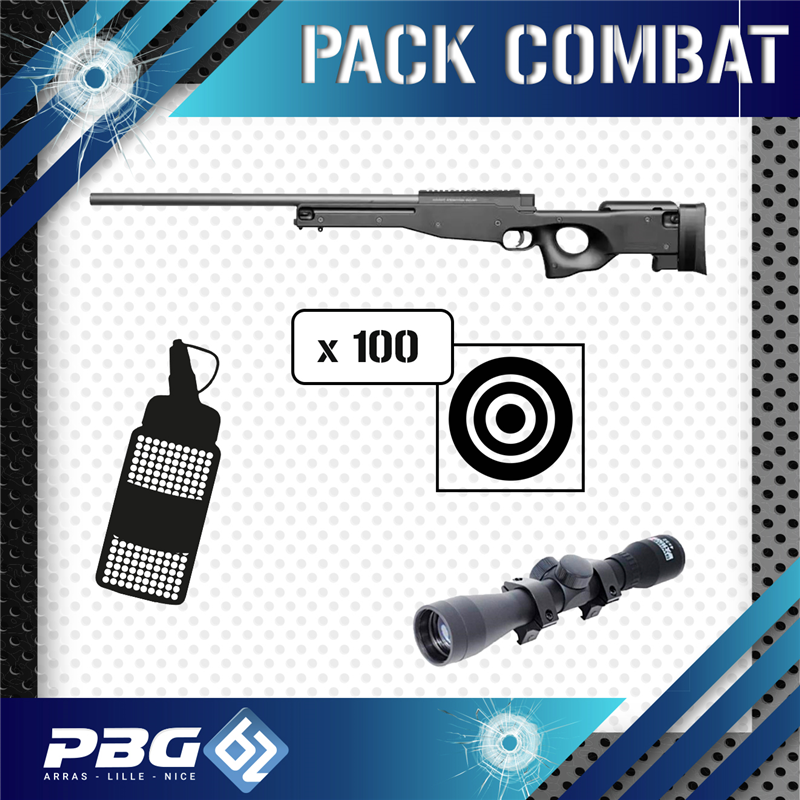 PACK COMBAT SNIPER AW308Armurerie PBG 62 Pack sniper